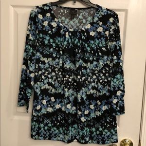 Worthington flowered top